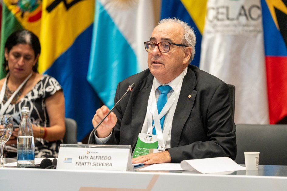 Ministro de Ganadería, Agricultura y Pesca de Uruguay, Alfredo Fratti Silveira