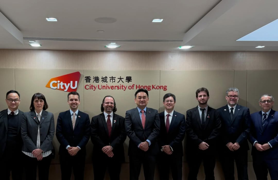 Delegación de la Universidad de la República en City University of Hong Kong en City U