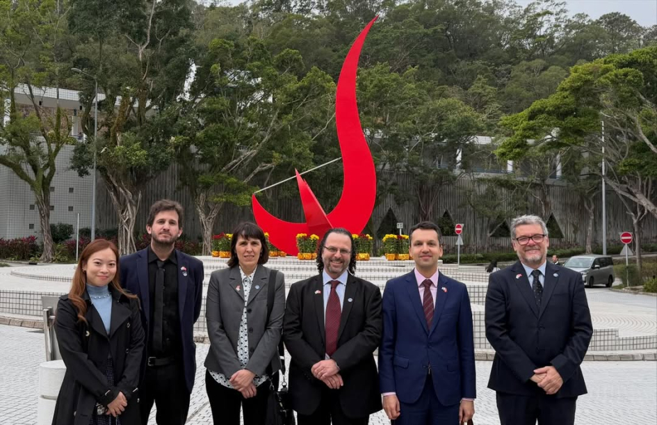 Delegación de la Universidad de la República en Hong Kong University of Science and Technology