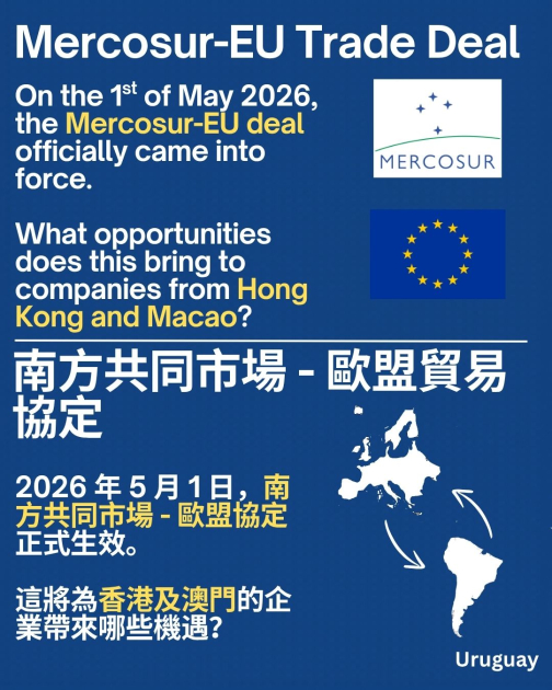 1er afiche sobre el Acuerdo MERCOSUR-UE