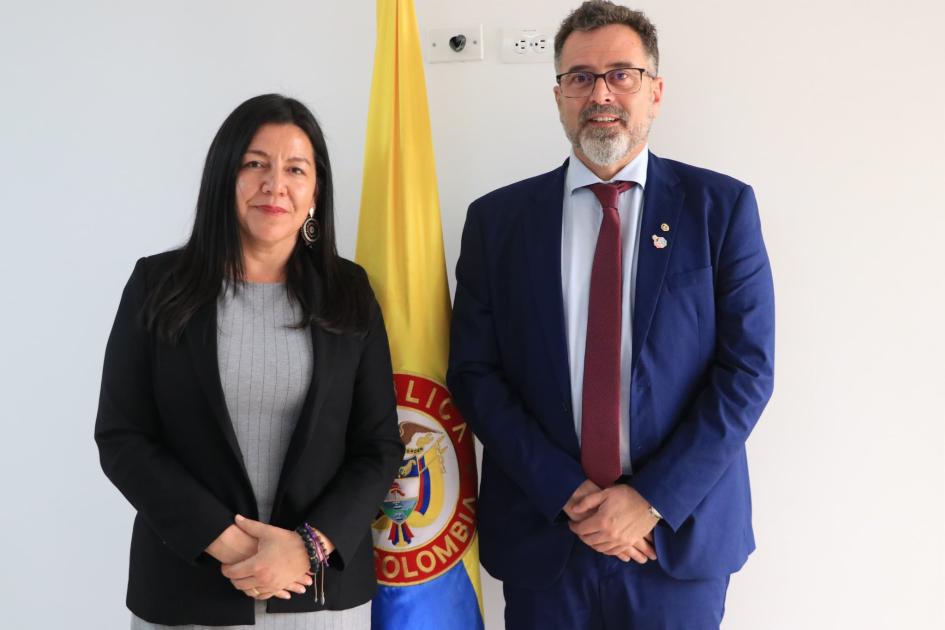 Viceministra Asuntos Agropecuarios Geidy Ortega y Viceministro del MGAP, Ing. Agr. Matías Carámbula Viceministra Asuntos Agropecuarios Geidy Ortega y Viceministro del MGAP, Ing. Agr. Matías Carámbula