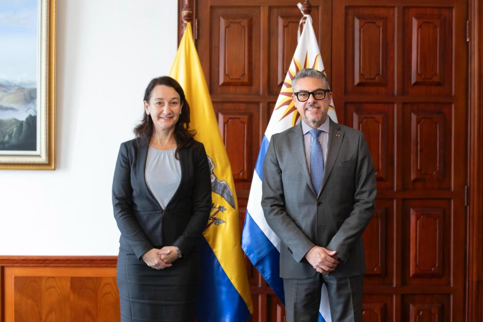 Reuniones Bilaterales Vicecanciller de Uruguay y Viceministros de Movilidad Humana y Cooperación Int Reuniones Bilaterales Uruguay - Ecuador