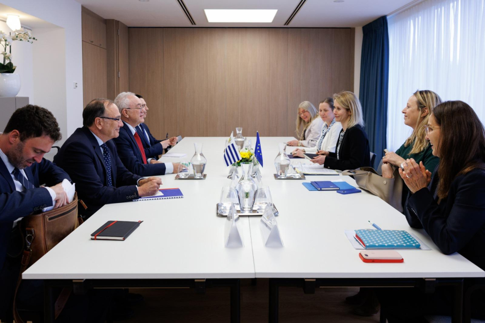 Reunión de trabajo con Kaja Kallas