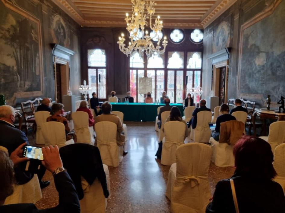 Presentación del Pabellón de Uruguay en la XVII Edición de la Bienal de Arquitectura de Venecia 