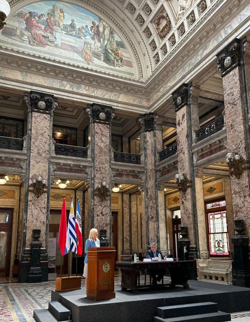 Paganini presentó el primer Plan Nacional para personas migrantes Paganini presentó el primer Plan Nacional para personas migrantes