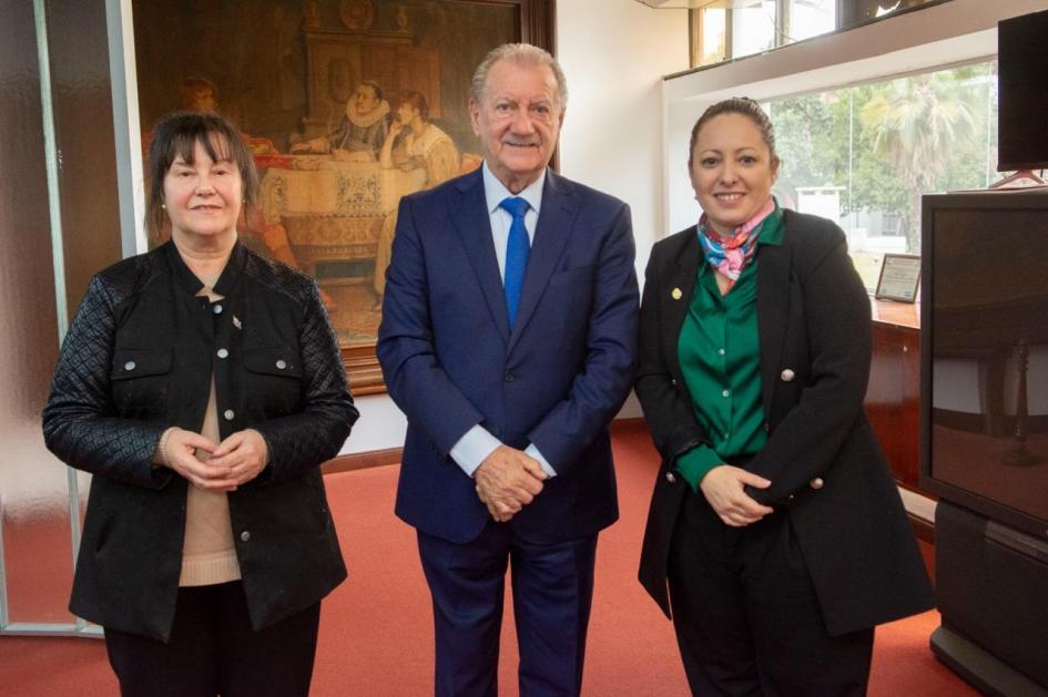 Reunión con Vicegobernador de la provincia de Salta, Antonio Marocco Reunión con Vicegobernador Antonio Marocco