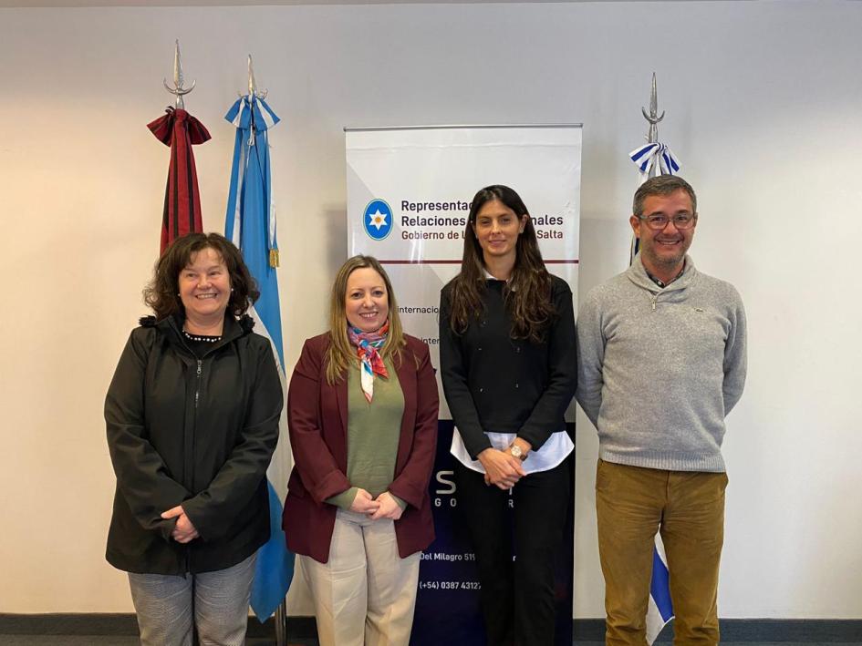 Reunión con encargados de Relaciones Internacionales de las provincias de Salta y Jujuy Reunión con encargados de Relaciones Internacionales de Salta y Jujuy
