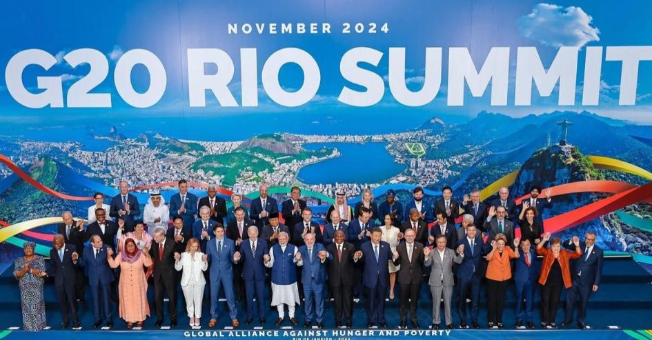 Ministro Paganini participó en la Cumbre del G20 en Brasil Ministro Paganini participó en la Cumbre del G20 en Brasil
