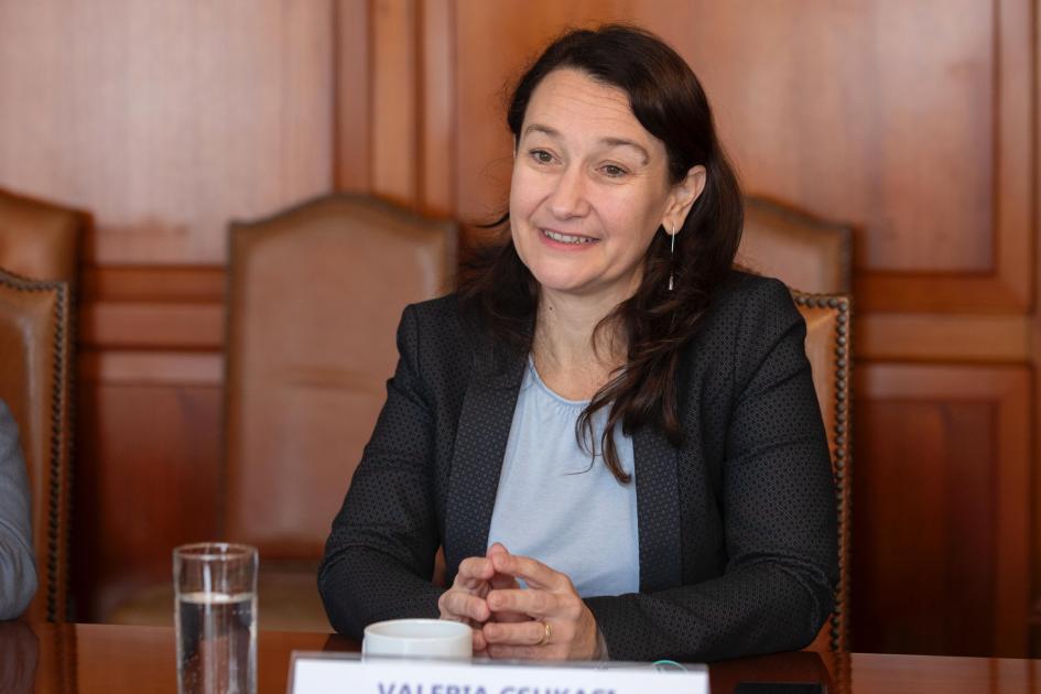 Vicecanciller del Uruguay, Embajadora Valeria Csukasi Reuniones Bilaterales Uruguay - Ecuador