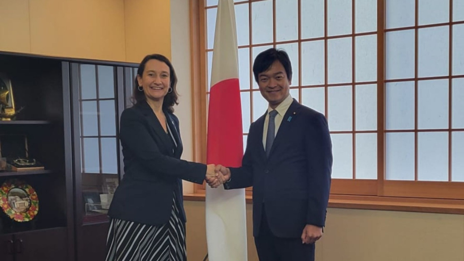 Reunión con el viceministro de Estado para Asuntos Exteriores de Japón, Takuma Miyaji Reunión con el viceministro de Estado para Asuntos Exteriores de Japón, Takuma Miyaji