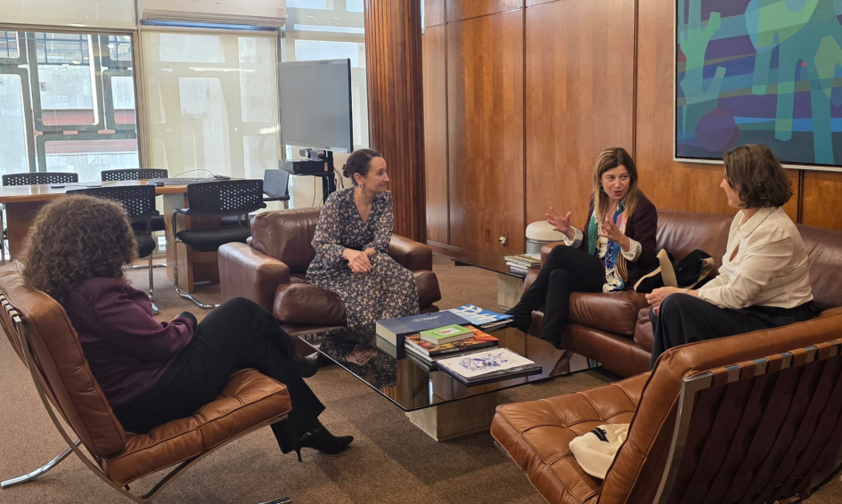 Csukasi reunida con directora regional de ONU Mujeres para las Américas y el Caribe, Bibiana Aido Csukasi reunida con directora regional de ONU Mujeres para las Américas y el Caribe, Bibiana Aido