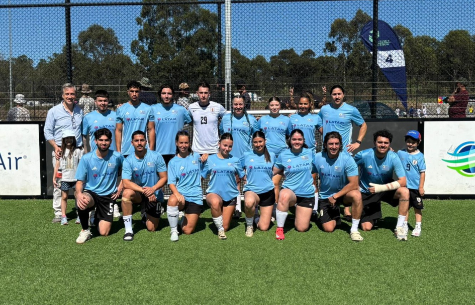 Equipos femenino y masculino de Uruguay Equipos femenino y masculino de Uruguay