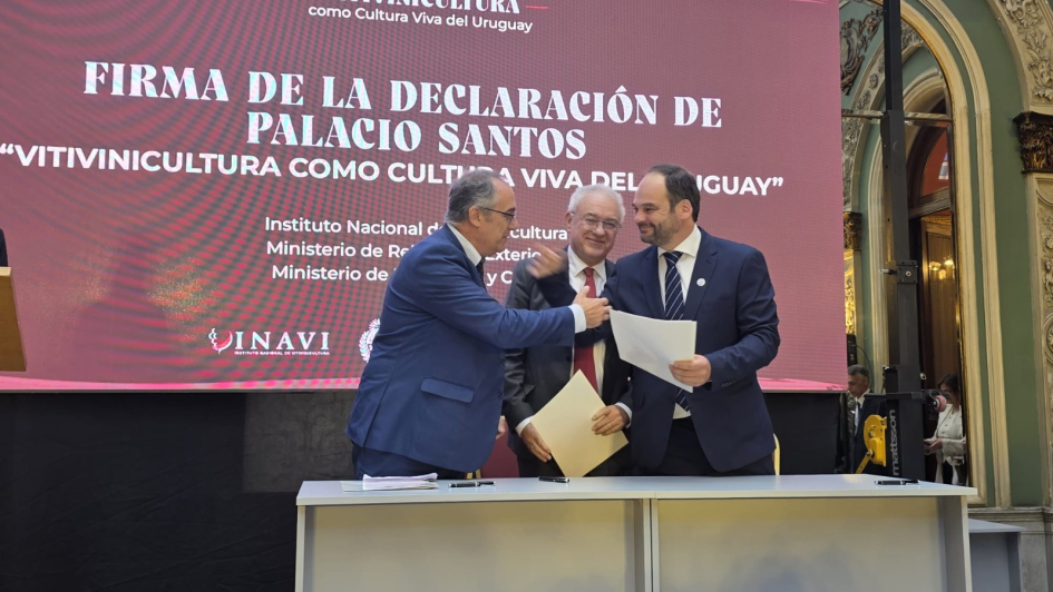 Firma de la Declaración de Palacio Santos