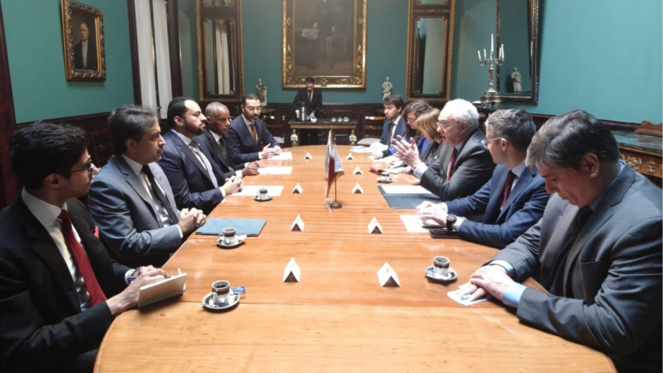 El Canciller Lubetkin se reunió con el Ministro de Estado del Ministerio de RREE de Qatar El Canciller Lubetkin se reunió con el Ministro de Estado del Ministerio de RREE de Qatar