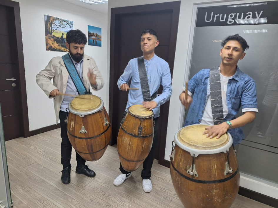 "Repique de tambores"