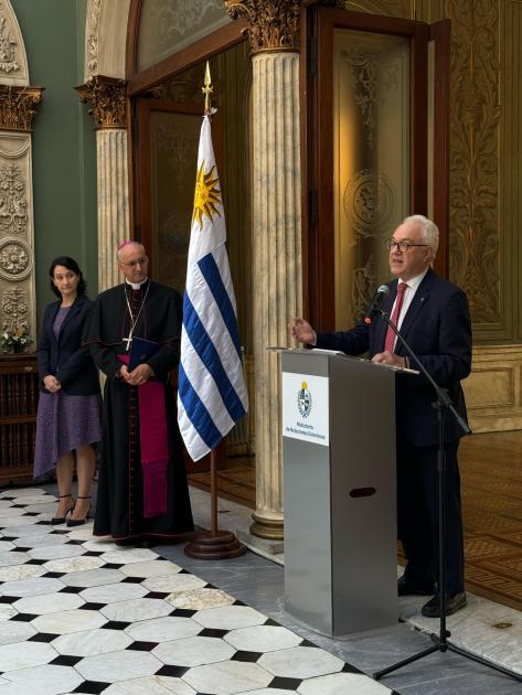 Discurso - Saludo del canciller al cuerpo diplomático acreditado en Uruguay Discurso - Saludo del canciller al cuerpo diplomático acreditado en Uruguay