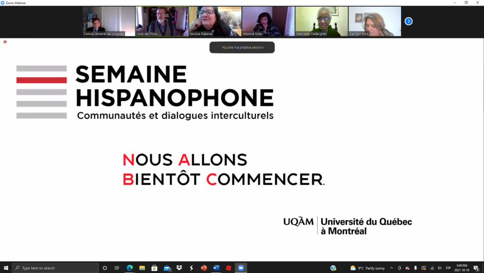 Homenaje a profesora uruguaya en el marco de la Semana Hispanohablante de la Universidad de Quebec en Montreal Homenaje a profesora uruguaya en el marco de la Semana Hispanohablante de la Universidad de Quebec e