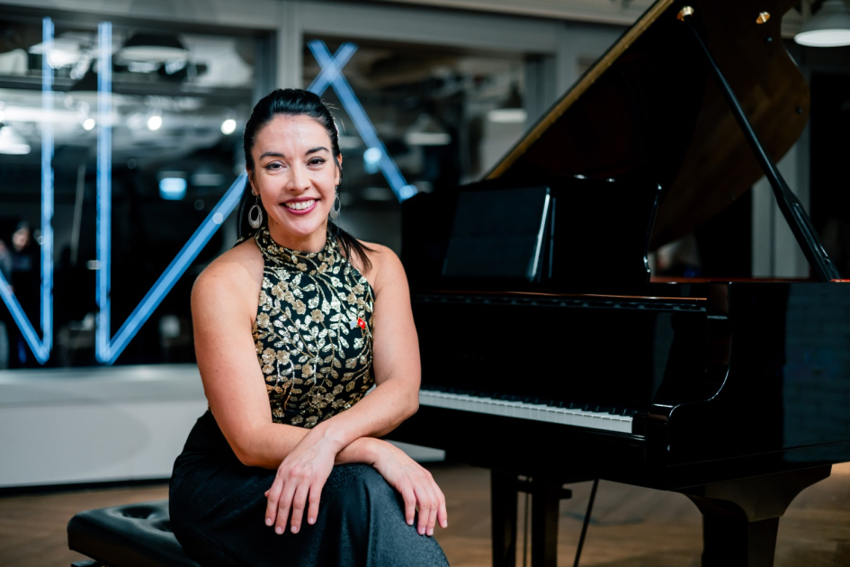 Pianista uruguaya Mariana Airaudo
