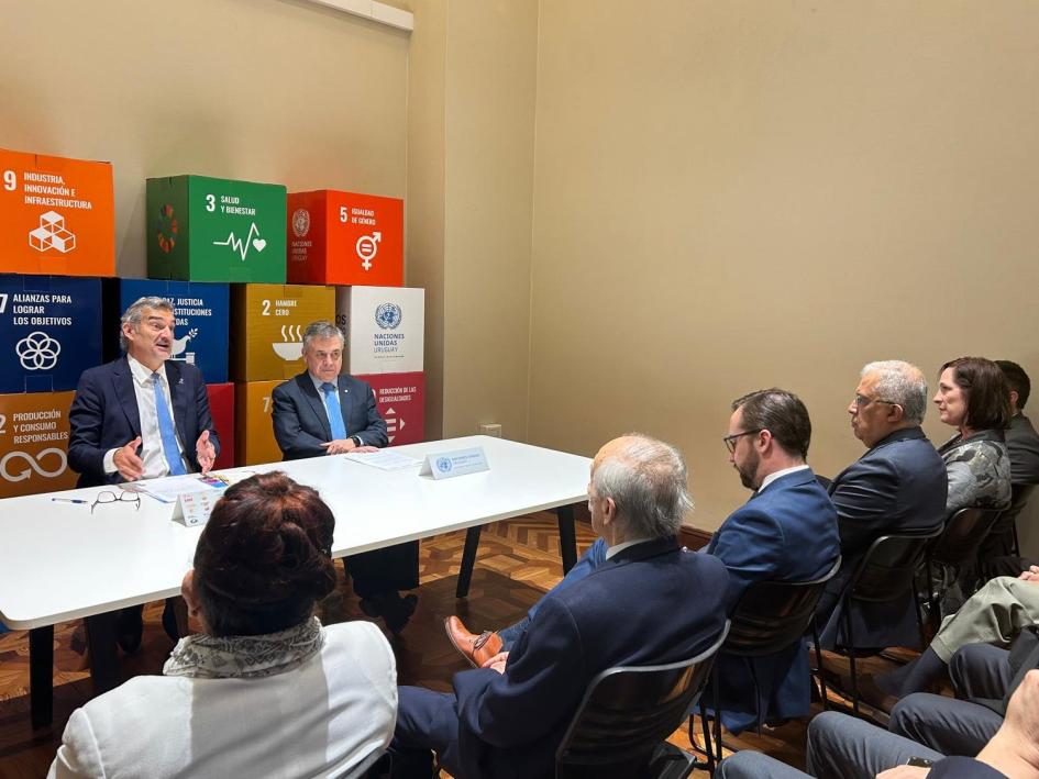 Paganini ratificó el compromiso de Uruguay con el multilateralismo en el Día de Naciones Unidas Paganini ratificó el compromiso de Uruguay con el multilateralismo en el Día de Naciones Unidas