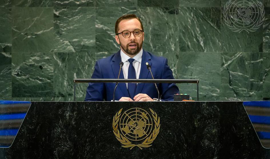 Intervención del subsecretario Nicolás Albertoni en la Cumbre del Futuro de ONU Intervención del subsecretario Nicolás Albertoni en la Cumbre del Futuro de ONU