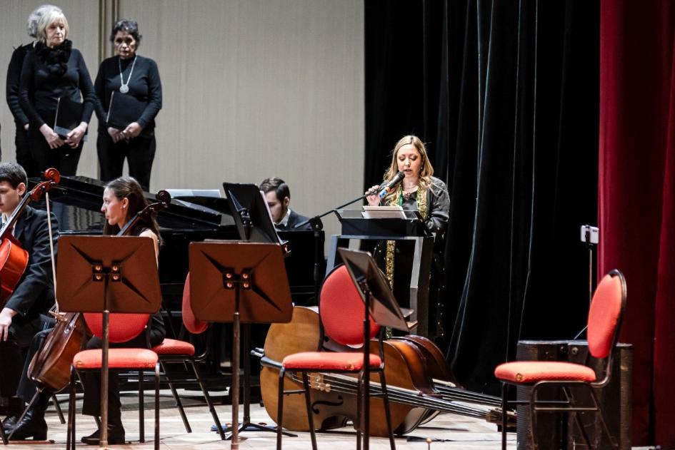 Concierto Aniversario por el 199 Aniversario de la Independencia uruguaya en el Teatro El Círculo discurso Cónsul General