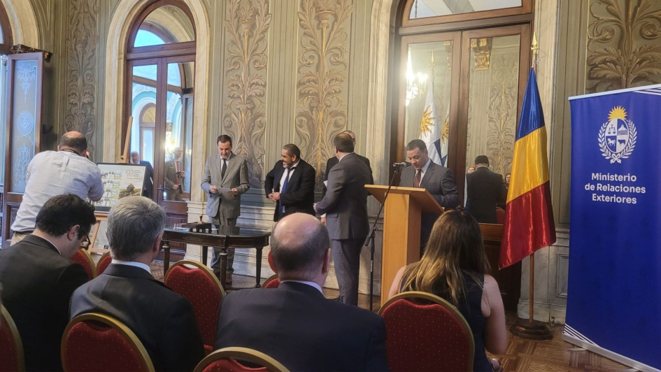 90 años de relaciones diplomáticas entre Uruguay y Rumania 90 años de relaciones diplomáticas entre Uruguay y Rumania