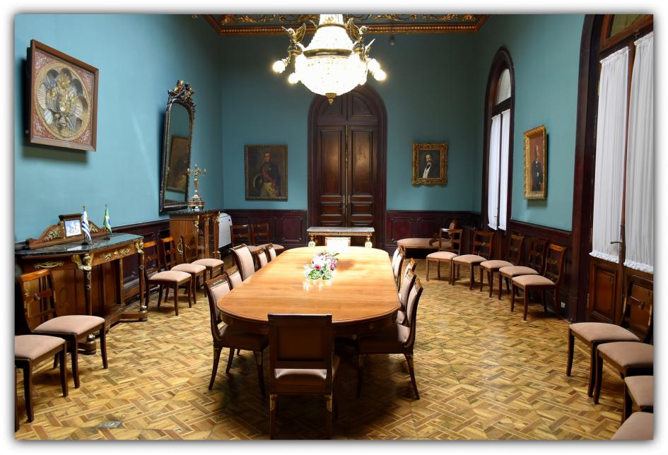 Foto Salón Cancilleres en la actualidad Foto Salón Cancilleres en la actualidad