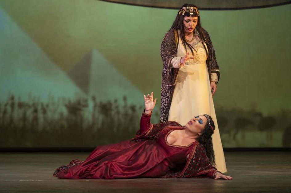 La soprano María José Siri interpretando Aida La soprano María José Siri interpretando Aida