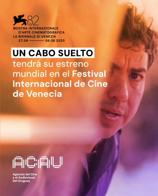 Afiche de la película Un cabo suelto. "Afiche de la película Un cabo suelto, con el texto Un cabo suelto tendrá su estreno mundial.