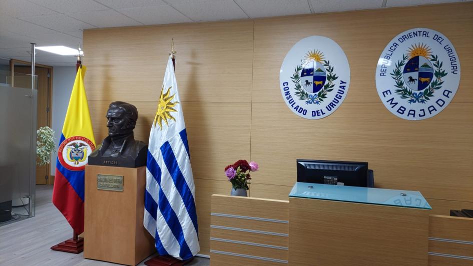 Embajada de la República Oriental del Uruguay en Colombia.
