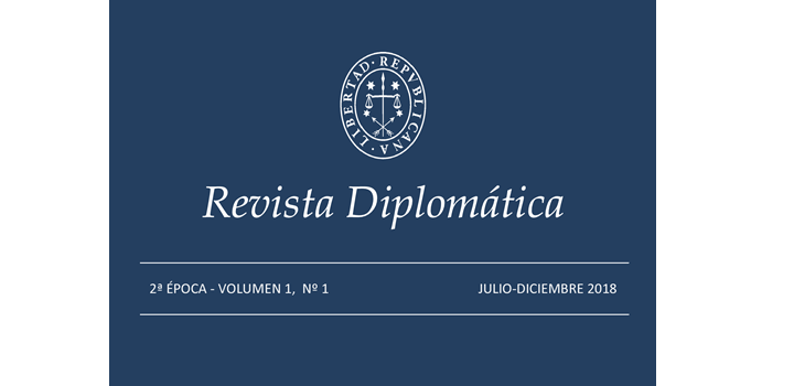Revista Diplomática. 2a. Época. Vol. 1, No. 1 - Jun.-Dic. 2018