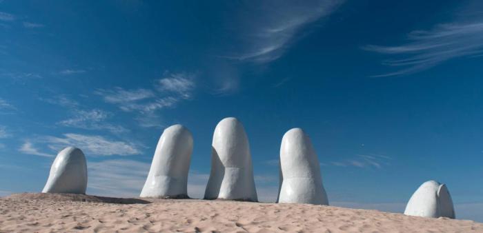 Playa de los Dedos, Punta del Este