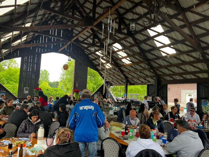 Asado del Consejo Consultivo en Montreal