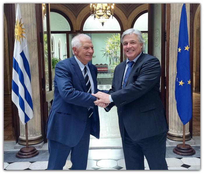 Jornada de trabajo con el Alto Representante de la Unión Europea Josep Borrell