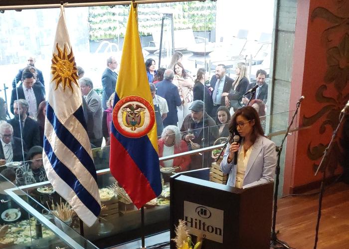 Palabras de la señora Embajadora Mercedes Corominas, en conmemoración Fiesta Nacional.