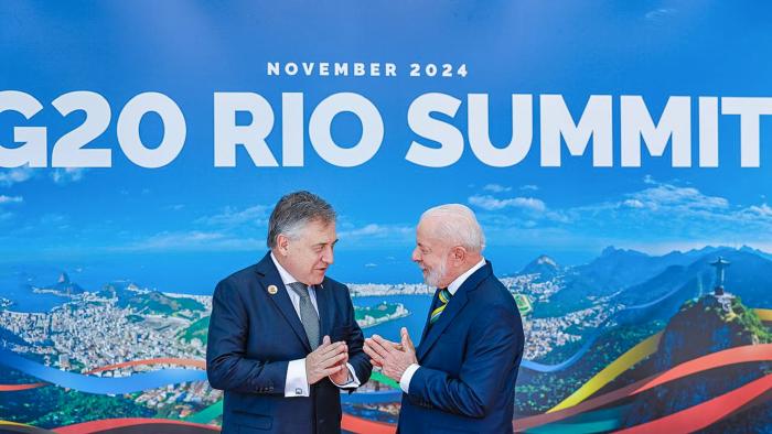 Ministro Paganini participó en la Cumbre del G20 en Brasil Ministro Paganini participó en la Cumbre del G20 en Brasil