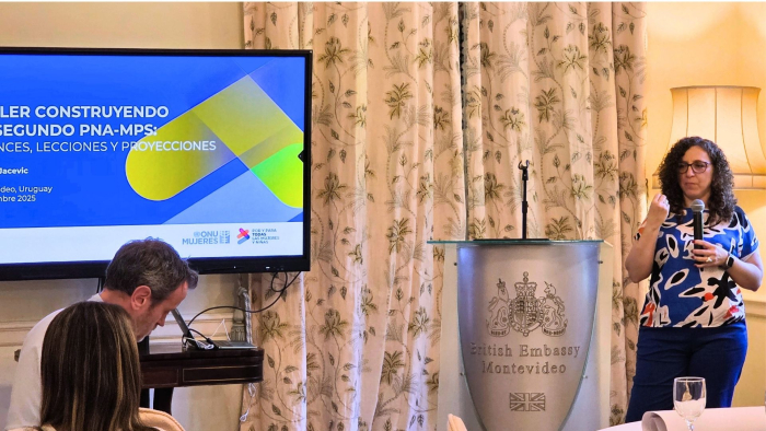 Taller en la Embajada Británica