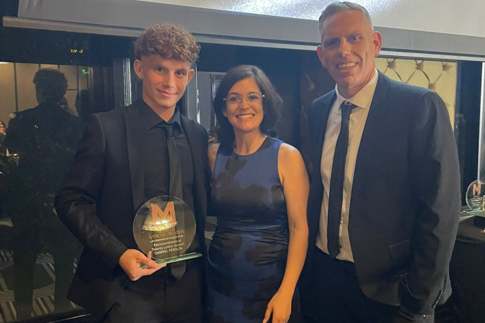 Sídney / La Embajadora de Uruguay en Australia y Gabriel Peralta en los MPOWER Annual Awards 2026 " "