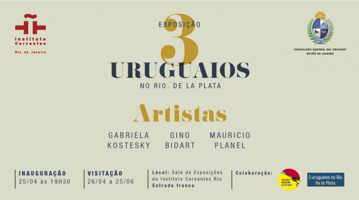 Exposición de artistas plásticos uruguayos en Río de Janeiro