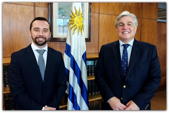 .Canciller Francisco Bustillo y Vicecanciller Nicolás Albertoni.-005 .Canciller Francisco Bustillo y Vicecanciller Nicolás Albertoni.-005
