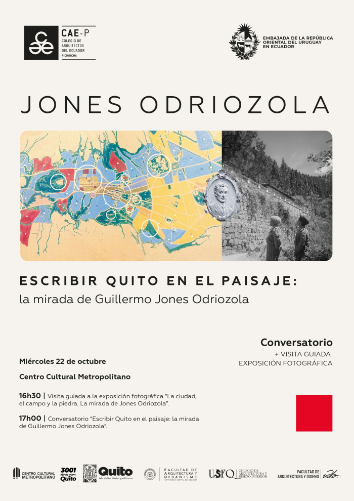 “Escribir Quito en el paisaje: la mirada de Guillermo Jones Odriozola” Conversatorio y Visita Guiada Jones Odriozola