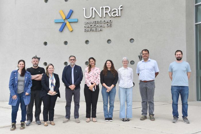 Cónsul, Rector y autoridades de la Universidad de Rafaela