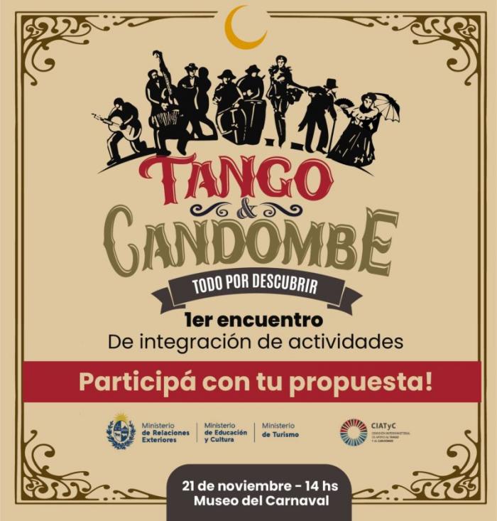 Primer encuentro de integración de actividades de tango y candombe