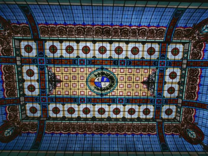 Vitral del Palacio Santos Vitral del Palacio Santos