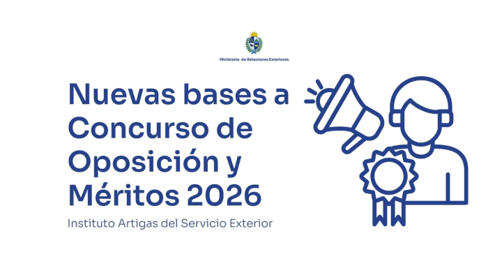 Banner de Llamado a Concurso de oposición y méritos 2026. IASE