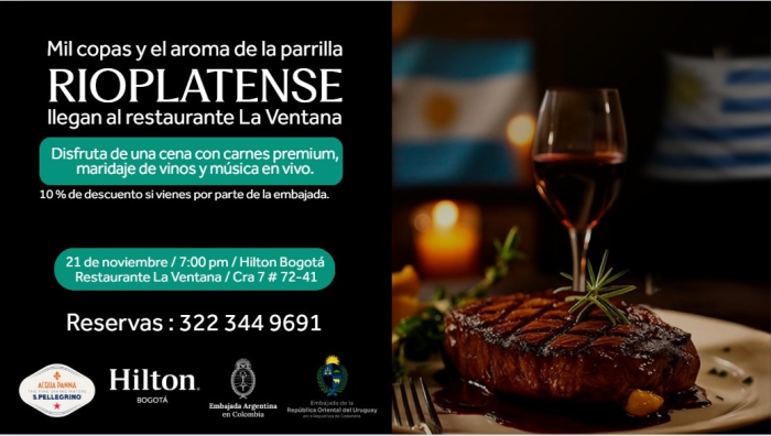  “Mil copas y el aroma de la parrilla rioplatense”