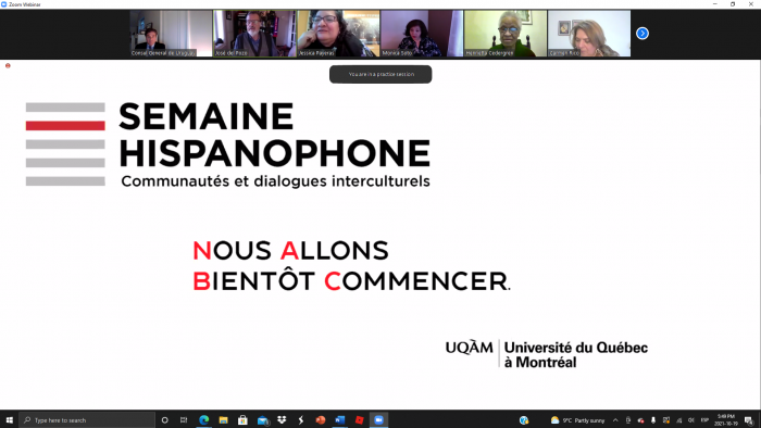 Homenaje a profesora uruguaya en el marco de la Semana Hispanohablante de la Universidad de Quebec en Montreal Homenaje a profesora uruguaya en el marco de la Semana Hispanohablante de la Universidad de Quebec e