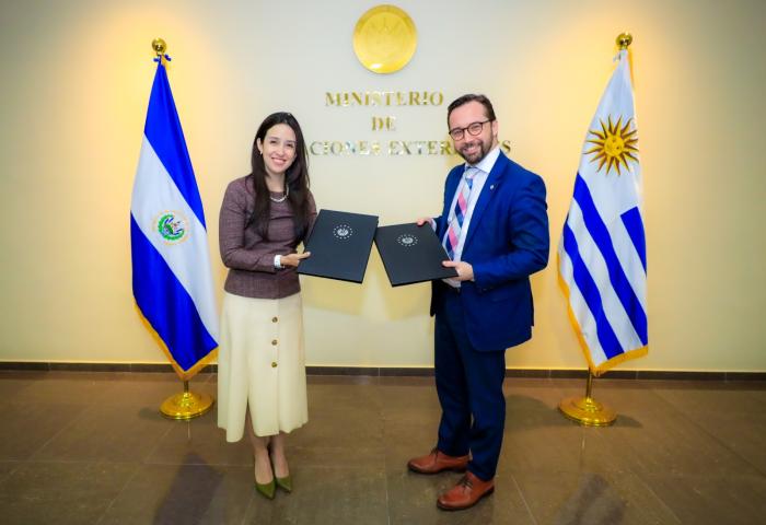 Uruguay y El Salvador sostuvieron la segunda Reunión de la Comisión Binacional