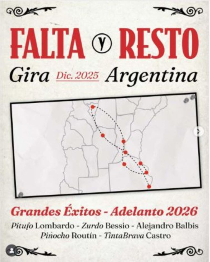 Presentación en Rosario de la murga Falta y Resto