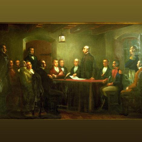 Cuadro de la Declaratoria de la Independencia de Uruguay